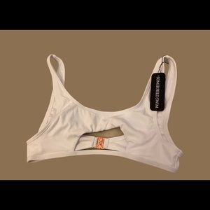 Somerfield Swim White Bikini (Top Only)